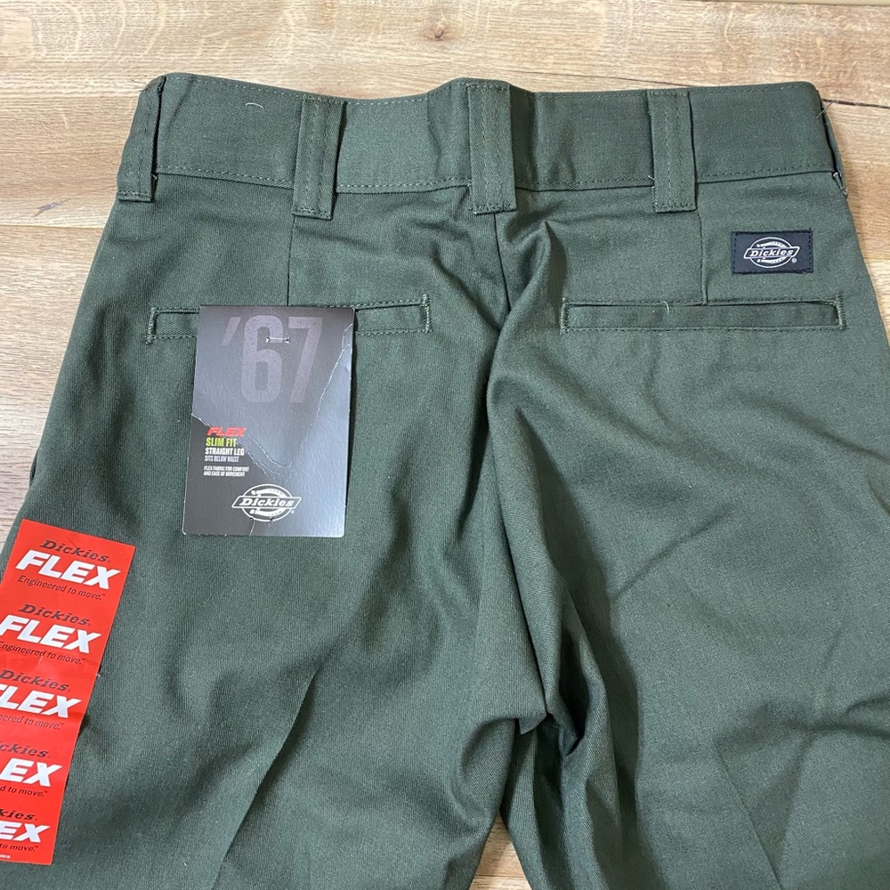 Dickies ‘67 Slim Fit Olive Green Work Pants